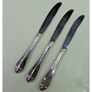 Gorham Legacy Lot of 3 Dinner Knives